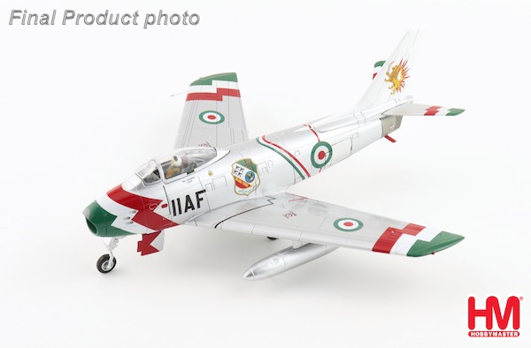 North American F-86F Sabre "Golden Crown Aerobatic Team" Major Nader Jahanbani, IIAF, 1961 HA4329