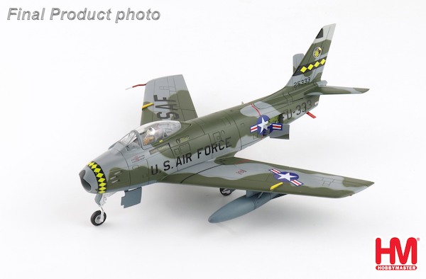 North American F-86F Sabre USAFE 25333, 461st Fighter Day Sqn., West Germany, 1955  HA4333