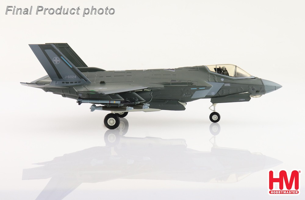 【未使用品】HOBBYMASTER F-35 LIGHTNINGⅡ HA4412 Hobbymaster HA4438 F35A Lightning II J-6024, Swiss Air Force, 20