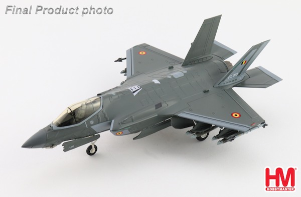 F35A Lightning II FL010, Belgium Air Force, Florennes AB, 13.Oct.2025 (w/ 2 x B61 nuclear bomb)  HA4449