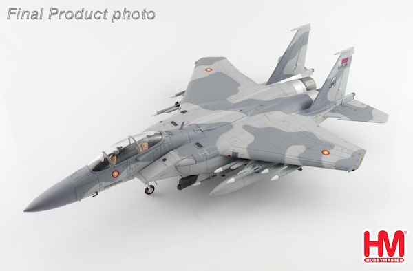 McDonnell Douglas F-15QA Ababil QA538, Qatar Emiri Air Force, RIAT 2024 (with 12 x AIM-120, 3 x fuel tank)  HA4546