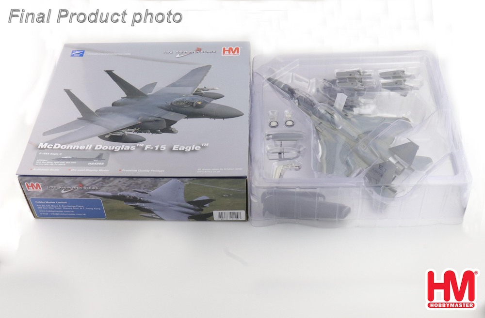 Hobbymaster HA4568 McDonnell Douglas F15EX Eagle II USAF, AF20-00