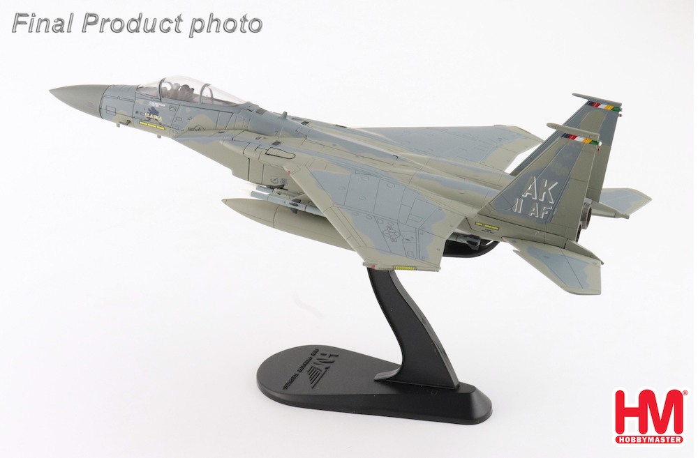 Hobbymaster HA4574 McDonnell Douglas F15C Eagle 85-0111/AK, 11th