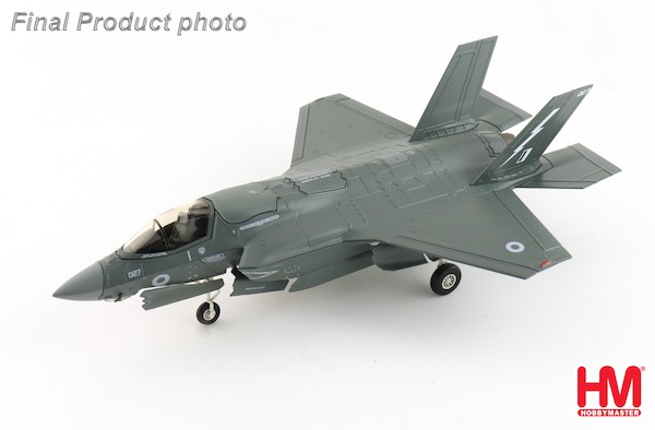 F35B Lightning II, "Operation Highmast" ZM-161, RAF, 8th Aug, 2025 "Landing of JS Kaga" (w/extra 2 x meteor inside weapon bay)  HA4624