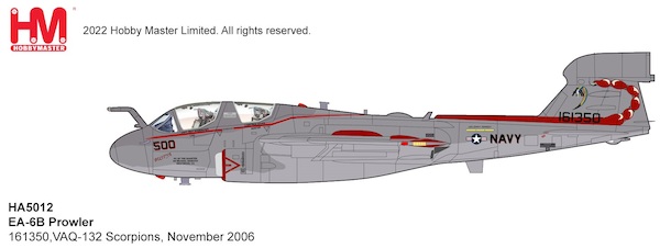 EA6B Prowler US Navy 161350,VAQ-132 Scorpions, November 2006 HA5012