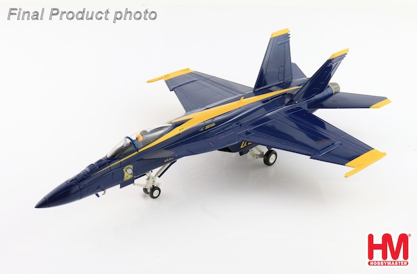 F/A-18E Super Hornet, Blue Angels, US Navy, 2021 (with decals for  No.1 to No. 6 airplanes)  HA5121b