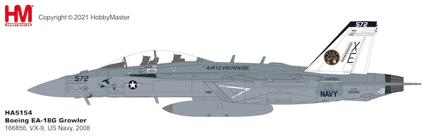 E/A-18G Growler US Navy 166856, VX-9, US Navy 2008 HA5154