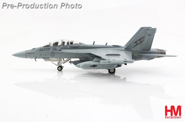 E/A-18G Growler A46-301, 6th Sqn., RAAF, 2025 (w/2 x AIM-9 & 2 x NGJ)  HA5162