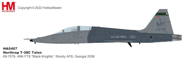 T38C Talon USAF, 69-7079, 49th FTS