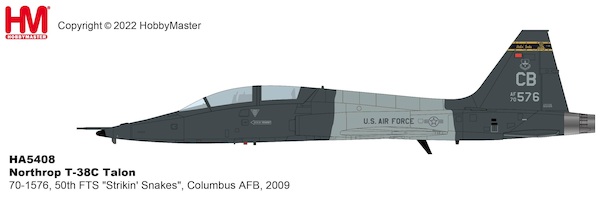 T38C Talon USAF, 70-1576, 50th FTS "Strikin' Snakes", Columbus AFB, 2009  HA5408