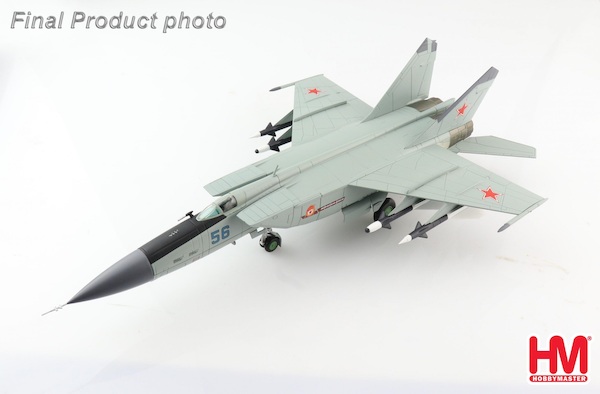 MIG-25PD Foxbat Blue 56, 146th GvIAP, 8th USSR Air Defence Army, 1980s HA5608