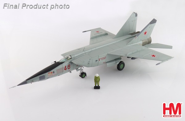MIG-25RBT Foxbat Red 46, 47th GRAP, 2nd Sqn. Russian Air Force, May 2001 (with 8 x FAB-500 bombs) HA5651