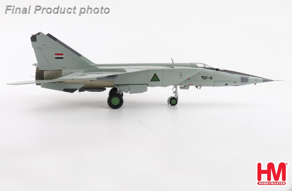 Hobbymaster HA5652 MIG-25RBT Foxbat, 25105, Iraqi AF, National Mu