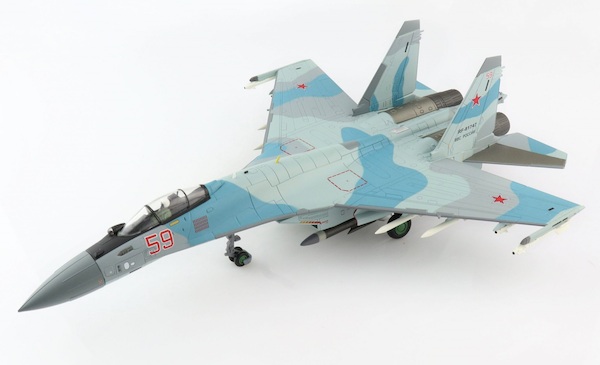 Suchoi Su35 Flanker E Red 59, Russian Air Force,