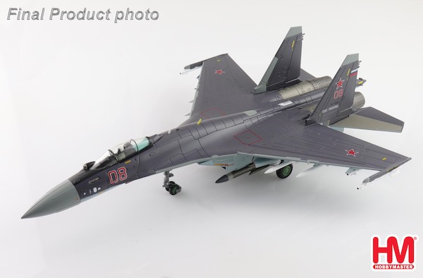 Suchoi Su35S Flanker E Red 08/RF-93648, Russian Air Force, Zhuhai Jinwan Airport, 2014 HA5712
