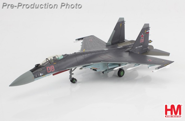 Suchoi Su35S Flanker E Red 08/RF-93648, Russian Air Force,  Zhuhai Jinwan Airport, 2014  HA5712