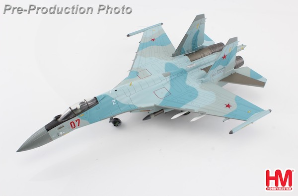 Suchoi Su35S Flanker E Red 07/RF-95909, Russian Air Force, Syria 2023 (with "Khibiny" ECM pods)  HA5715