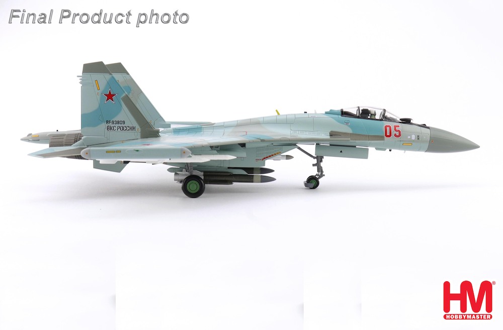 Hobbymaster HA5718 Suchoi Su35S Flanker E Red 05/RF-93809, Russia