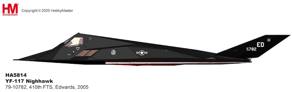 Hobbymaster HA5814 F117 Nighthawk USAF, 79-10782, 410th FTS, Edwa