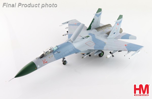 Sukhoi Su27 Flanker B  Red 14, Russian Air Force, 1990  HA6020