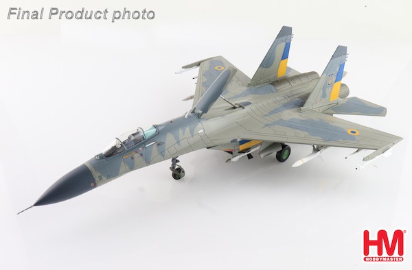 Sukhoi Su-27 Flanker "Compass Ghost Grey scheme"  Ukrainian Air Force, 2023 (with AGM-88 and IRIS-T missiles)  HA6021