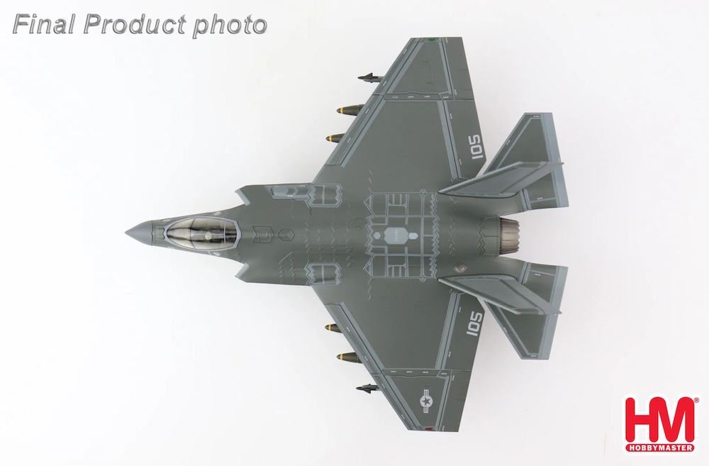 Hobbymaster HA6207 F35C Lightning II JSF 168842/XE-105, VX-9