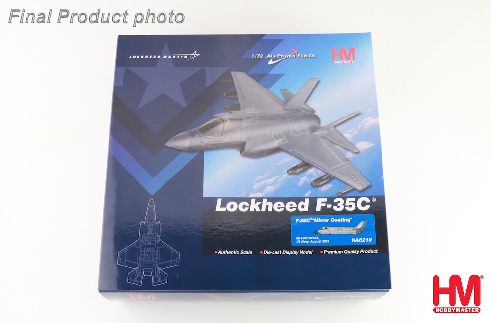 Hobbymaster HA6210 F35C Lightning II JSF 