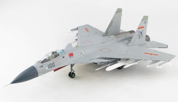 Su33 Flanker / J15 Flying Shark No. 100, PLANAF, 2015    Special Weapons : KD-88 missile x 2  HA6405