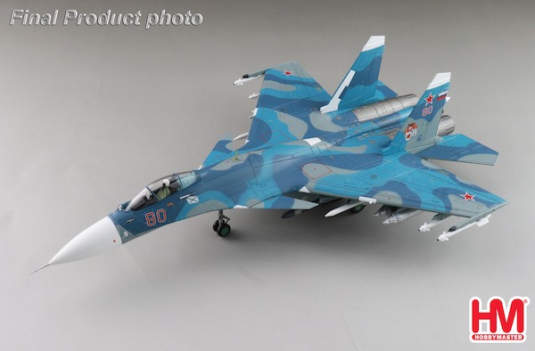 Su33 Flanker D Bort 80, 2nd Aviation Squadron,  279th shipborne Fighter Aviation Regiment,  Russian Navy, 2005  HA6410