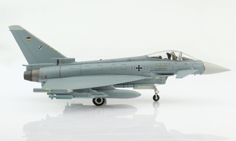 Hobbymaster HA6612 Eurofighter EF-2000 Typhoon Luftwaffe, 31+17,