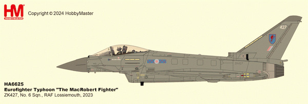 Eurofighter Typhoon “The MacRobert Fighter” ZK427, No. 6 Sqn., RAF Lossiemouth, 2023 HA6625
