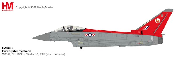 Eurofighter EF2000 XM182, No. 56 Sqn "Firebirds"., RAF (what if scheme)  HA6633