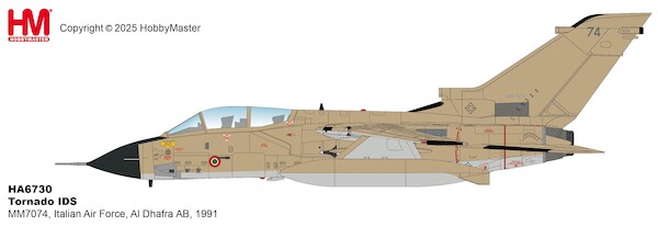 Tornado IDS MM7074, Italian Air Force, Al Dhafra AB, 1991 HA6730