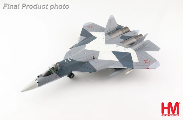 Sukhoi SU57 Felon Stealth Fighter Blue 054, Russian Air Force, Jan 2013 HA6803
