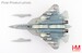 Sukhoi SU57 Stealth Fighter 01 Blue, Russian Air Force, 2019 (w/ 2 x R-77 and 2 x R-37 missiles on the wings)  HA6806