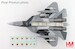 Sukhoi SU57 Stealth Fighter Russian Air Force, "Bandit" (with decals)  HA6807