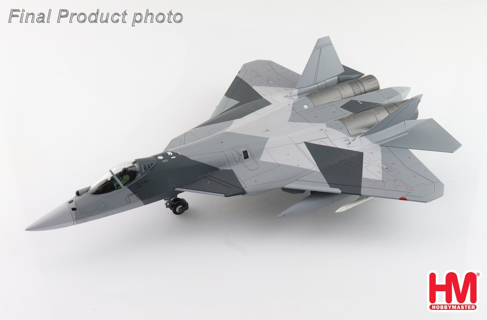 Hobbymaster HA6807 Sukhoi SU57 Stealth Fighter Russian Air Force,