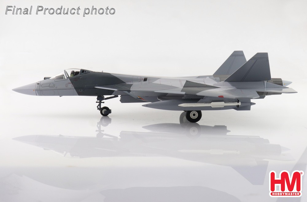 Hobbymaster HA6807 Sukhoi SU57 Stealth Fighter Russian Air Force,