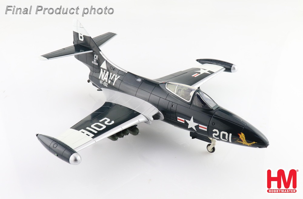 Hobbymaster HA7211 Grumman F9F-5 Panther US Navy, 201/125584, VF