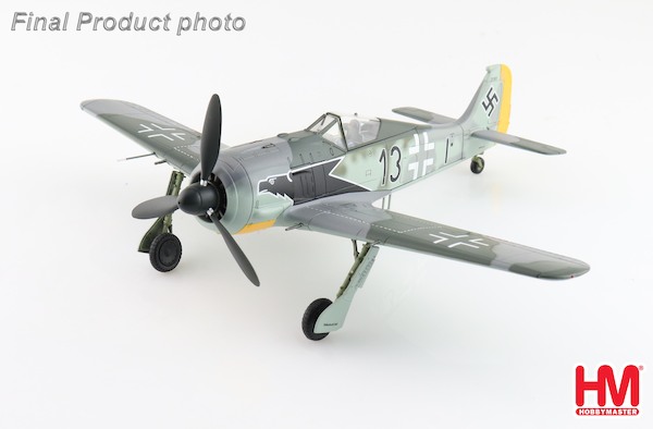 FW 190A-3 Luftwaffe Black 13/2181, 8/JG.2 Prop crumpled  HA7429
