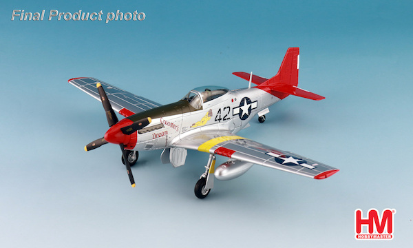 P51D Mustang USAAF "Creamer's Dream" flown by 1st Lt. Charles White, 301st FS, Ramitelli, Italy 1945  HA7752