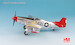 P51D Mustang USAAF "Creamer's Dream" flown by 1st Lt. Charles White, 301st FS, Ramitelli, Italy 1945  HA7752
