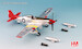 P51D Mustang USAAF "Creamer's Dream" flown by 1st Lt. Charles White, 301st FS, Ramitelli, Italy 1945  HA7752