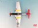 P51D Mustang USAAF "Creamer's Dream" flown by 1st Lt. Charles White, 301st FS, Ramitelli, Italy 1945  HA7752