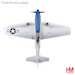 P51D-5-NA Mustang "George Peddy" 487 FS, 352 FG, 8th AF, USAAF, Bodney UK, July 1944  HA7756