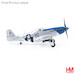 P51D-5-NA Mustang "George Peddy" 487 FS, 352 FG, 8th AF, USAAF, Bodney UK, July 1944  HA7756