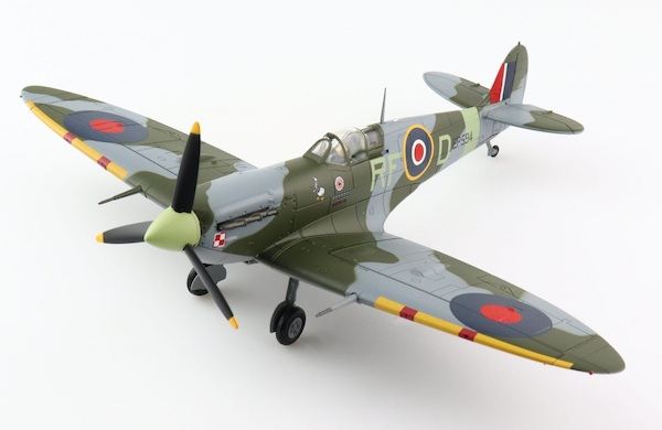 Spitfire Vb, RF-D/EP594,  303 Sqn., RAF,  Lt. Jan Zumbach, Aug/Sept 1942  HA7856