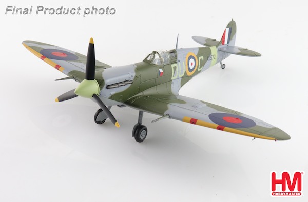 Spitfire Vb, AD572, F/O Frantisek Perina, No. 312 Sqn., spring 1942 HA7858