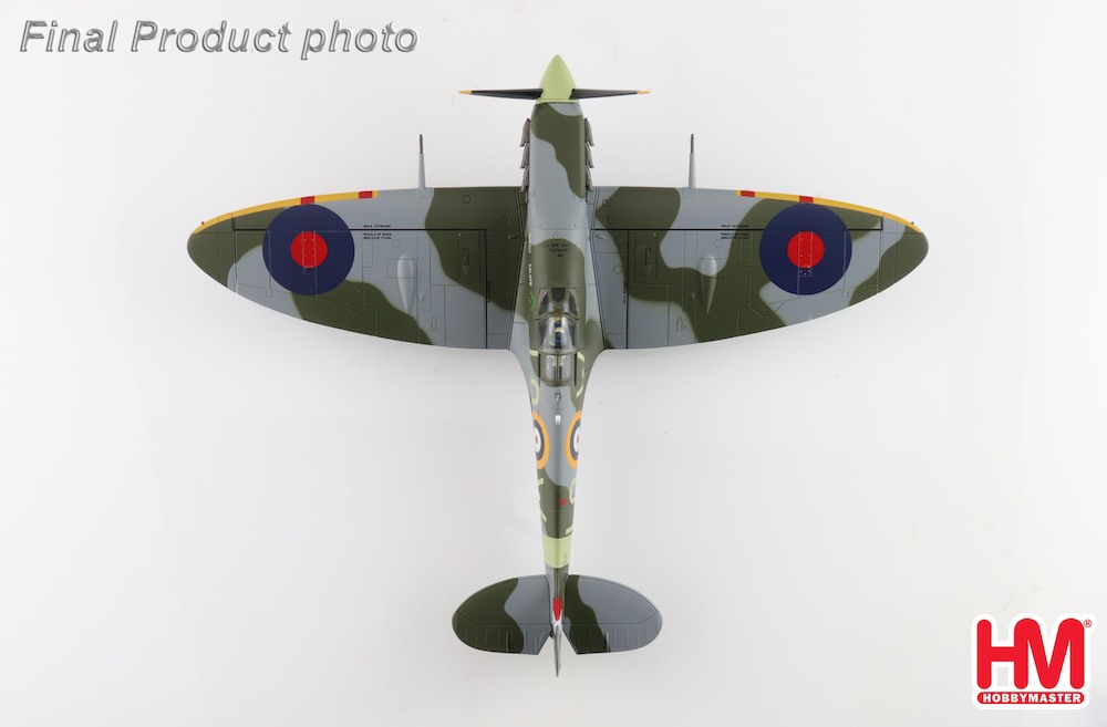 Hobbymaster HA7861 Spitfire Mk. Vb, RAF, BM124, flown by Sqn. Ldr