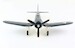 Vought F4U Corsair Diecast Model USN VF-17 Jolly Rogers, USS Bunker Hill  HA8221